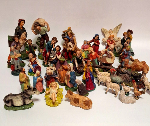 Pastore presepe vintage - pastore,