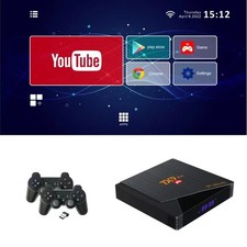 TX9 PRO Android 10.0 Retro Game Console 4K Ultra HD WiFi 9000 Giochi TV Box