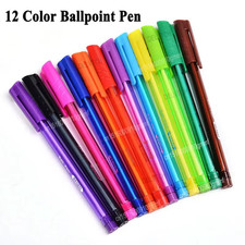 Set Di Colori Penna a Sfera Con Punta Da 1.0Mm Penna a Sfera per Ufficio Student