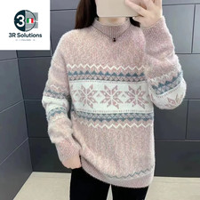 Maglione Lavorato a Maglia