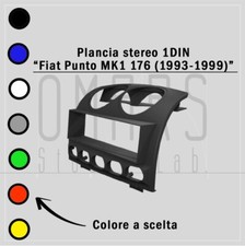 1x Plancia cornice adattatore stereo 1DIN compatibile Fiat Punto MK1 176 93 a 99