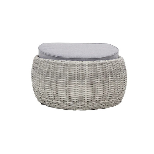 Pouf santorini grigio - pouf,