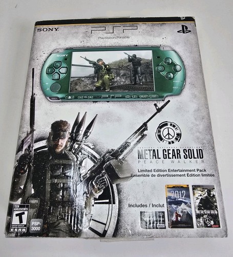 Sony psp 3001 metal gear - 3001,