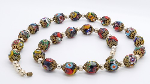 Collana perle vetro - perle, di