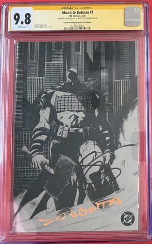 Absolute batman foil cgc - #1,