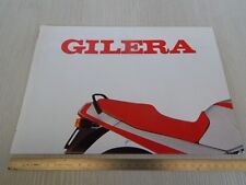 brochure depliant originale Gilera rx rv 200 250 ngr apertura poster tedesco