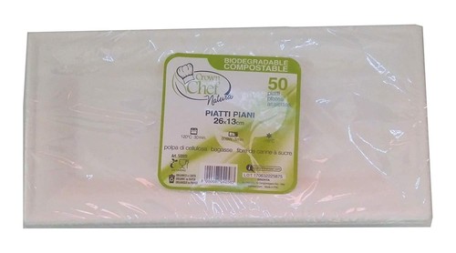 Crown piatti rettangolari - 50,