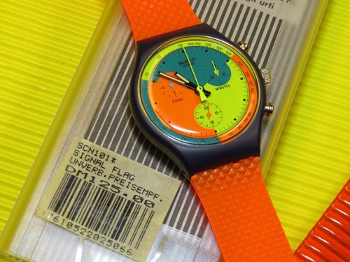 Swatch chrono signal flag - chrono,