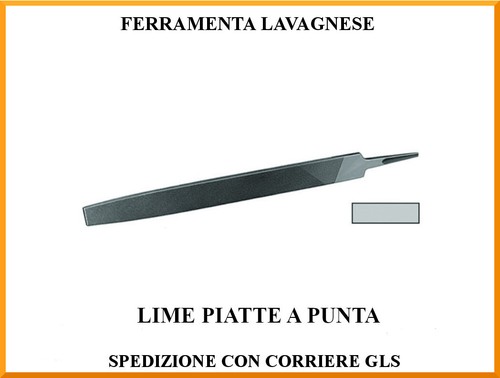 Lime piatte punta - piatte, a