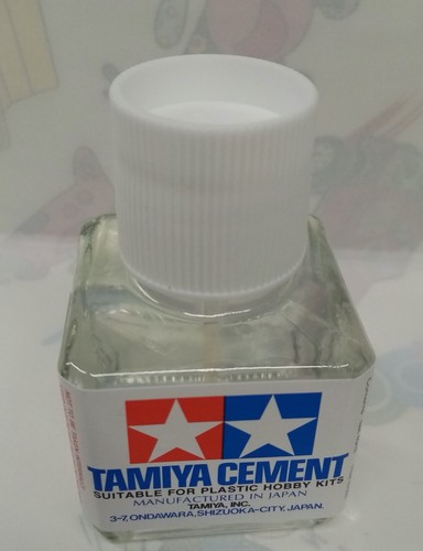 Tamiya cement tappo bianco - tamiya,