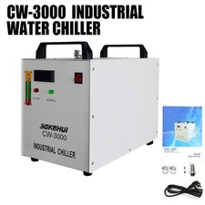 CW3000 Refrigeratore Acqua Industriale Chiller for 60/80W Tubo Laser Incisore 9L Panzer