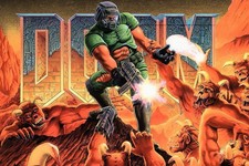 Poster gioco retrò doom - poster,