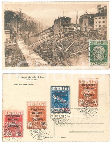 1920 poste fiume - 1920, di