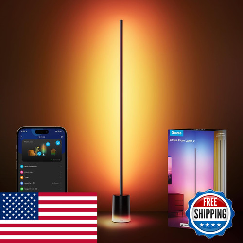 Govee floor lamp rgbic warm - floor,