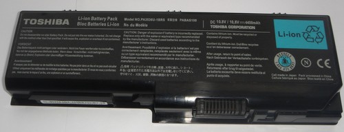 Batterie origine toshiba - batterie, d'origine