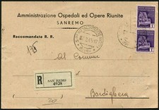 Italia Sanremo ricovero