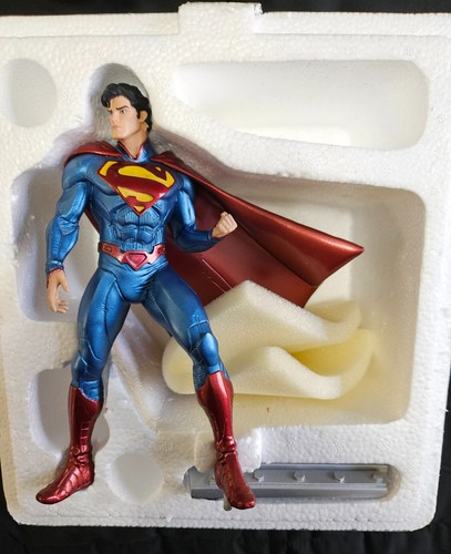 Statua superman uomo acciaio - superman, d'acciaio