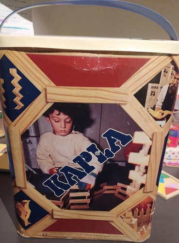 Kapla vintage box mattoncini - -,