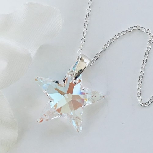 Collana stella argento 925