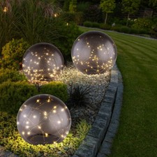3x Sfera LED Esterno Luci