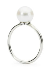 TROLLBEADS TAGRI-00072 Anello Petali di Perla Bianca Mis. 12 Retail price €85,00