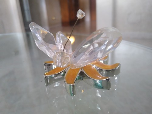 Farfalla cristallo swarovski - cristallo,