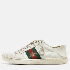 Sneakers basse Gucci bianche