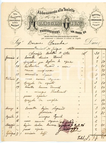1896 torino via - via, roma