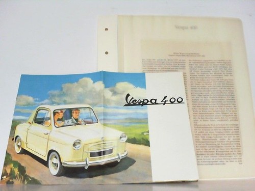 Vespa 400 kleiner - vespa, wagen