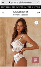 Set Lingerie Reggiseno