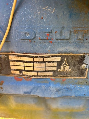 Motore diesel deutz modello - diesel,