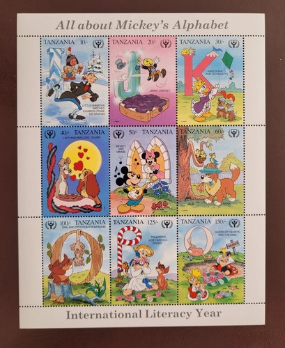 Tanzania 1991 personaggi - w.,