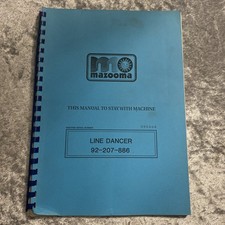 Line Dancer 92 207 886 Mazooma Bell macchina della frutta manuale completo