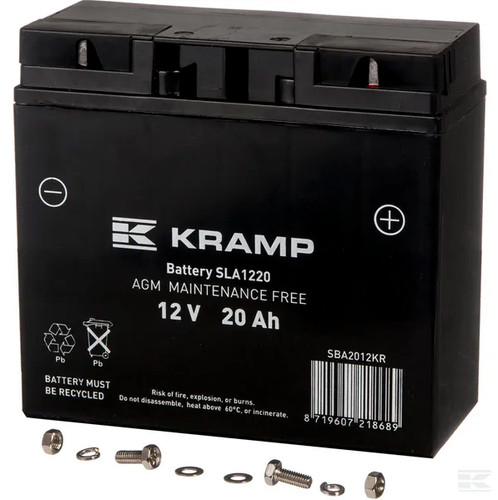 Batteria 12v 20ah - 20ah, 140a