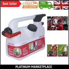 6L Rapidon Petrol Can White -