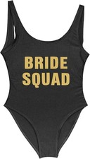 Costume da bagno squadra sposa
