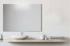 Specchio bagno con - , lampada