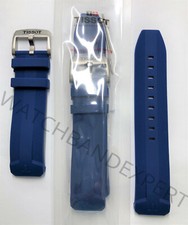 Cinturino orologio gomma blu