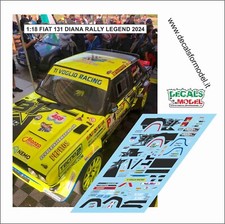 DECALS 1:18 FIAT 131 ABARTH