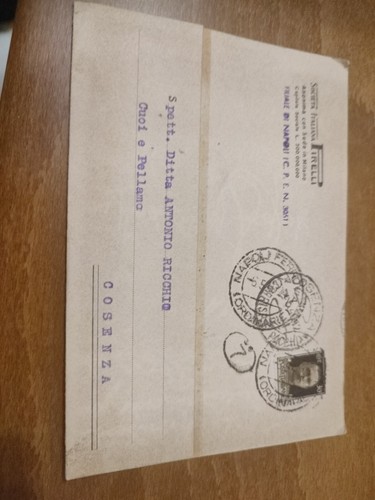Cartolina società italiana - cartolina,