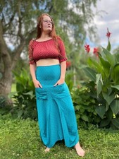 Bohemian Indian silk long