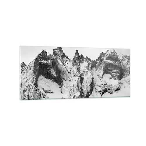 Quadro vetro 120x50cm alpi - quadro, su