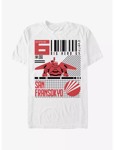 Shirt disney big hero - disney, san
