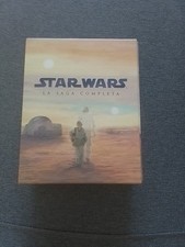 COFANETTO STAR WARS - LA SAGA COMPLETA - 9 DVD BLU RAY - CON GUIDA COME DA FOTO