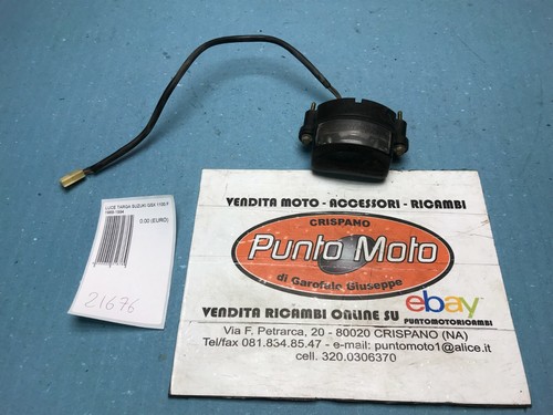 Luce targa posteriore suzuki - targa,