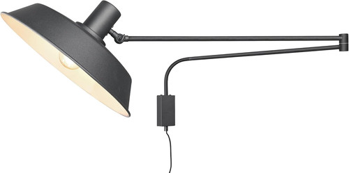 Lampada parete nero opaco - lampada,