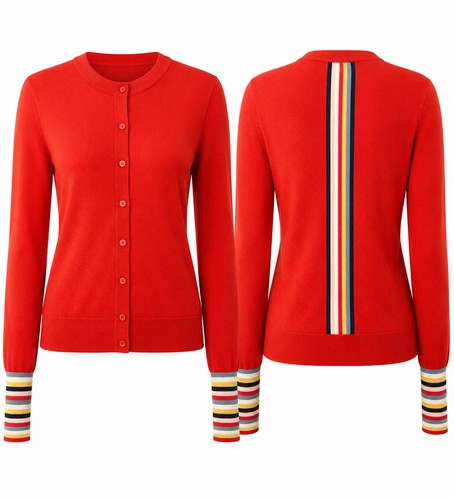 Cardigan boden rosso - cardigan,