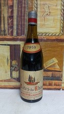 Vino 1959 Cotes Du Rhone