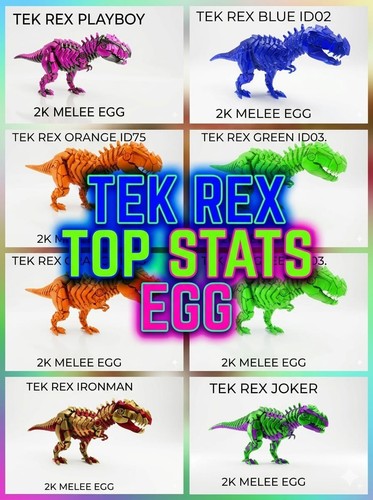 Tek rex top stats egg - top,