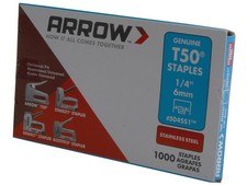 Arrow t50 graffette acciaio - arrow,